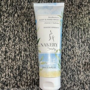 Nakery‎ SEASIDE SERENITY Body & Hand Wash 3.38 oz Sealed